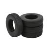4 шт. шириной 22 мм передние и задние резиновые шины для колес Tamiya 1/14 RC Trailer Upgrade Parts
