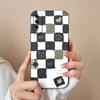 Чехол для телефона Huawei P Smart 2021 Y5P Y6P Y7P Y9S Honor 20 Lite 20S, чехол в клетку, матовые мягкие силиконовые противоударные чехлы для телефонов для бампера Huawei