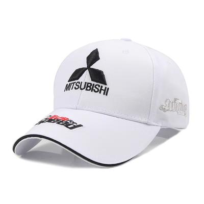 Mitsubishi Бейсболка с вышитым логотипом, для активного отдыха, туризма, спорта и досуга, регулируемый размер, новая серия для пар