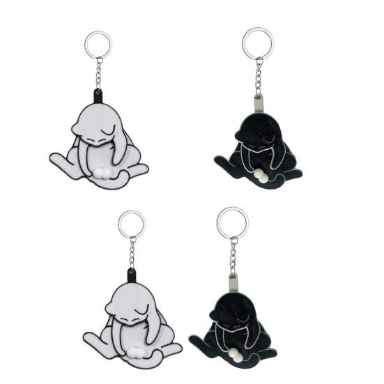 1/2 шт. брелок-подвеска в виде кошки, вращающийся шариковый брелок с гладкими подшипниками, интерактивный дизайн в виде когтя, забавный розыгрыш, подарок