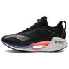Essential Reflective Lightweight Shock Absorbing Non-Slip Wear-Resistant Breathable Low-Top Running Shoes Women Sneaker Black Silver ARRS008-1