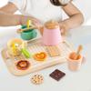 Afternoon Tea Set for Children 3, 4 And 5 Years Old, Interactive Play, Pretend Kitchen Toys
