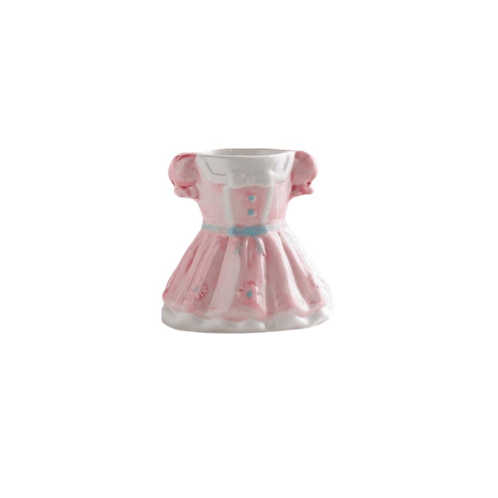 Ceramic Makeup Brush Holder Large Capacity Princess Dress Storage Box  Study Essential