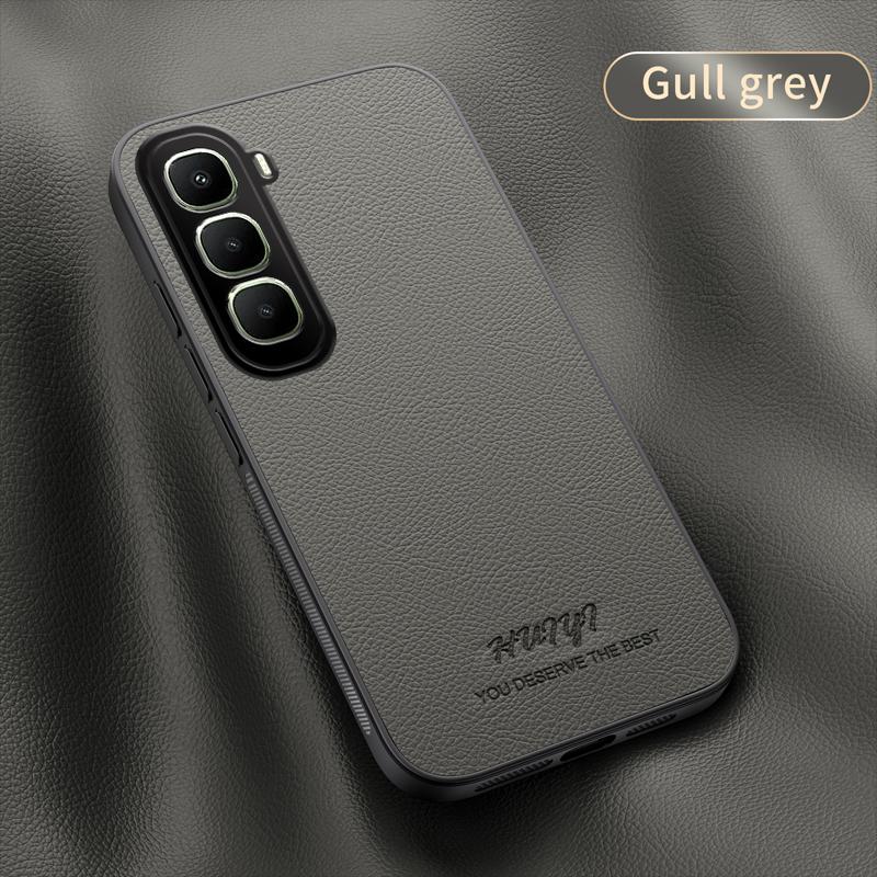 Luxury Business Leather Soft Frame Magnetic Cover For Infinix Hot 60 Pro Plus Hot60Pro+ 4G Phone Cases Capa