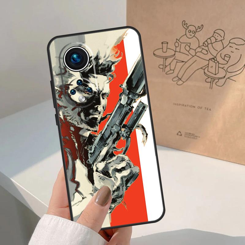 Чехол Metal Gear Solid для Honor Magic 7 6 5 Lite Чехол для Honor 200 400 Pro 50 70 90 X9 X8a X8b X9a X9b X9c