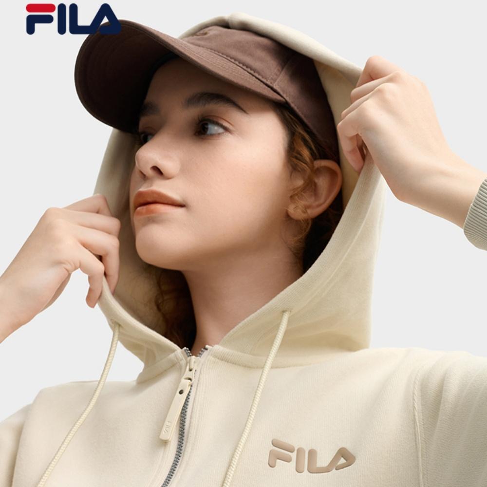 Fila Оригинальный Литературный Нишевый Модный Стиль Теплое Недеформирующееся Платье с Капюшоном и Длинным Рукавом Толстое Женские платья F51W539303FBG