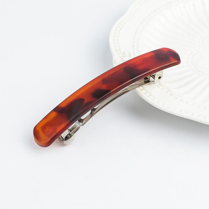 Матовая заколка для волос в корейском стиле для женщин и девушек - Простой и элегантный повседневный аксессуар