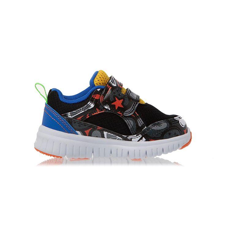 Li Ning Kids Sports Lifestyle Series Удобные универсальные нескользящие амортизирующие прочные легкие низкие кроссовки для ходьбы Детская обувь YKHR018-1