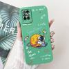Чехол для Infinix Note 8 8i 2020 Милый Астронавт Мягкий Силикон Funda Ударопрочный Матовый Чехол Для Infinix Note8 Note8i Чехлы для Телефона