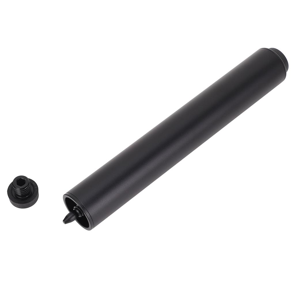 8 Inch Pool Cue Extension Aluminum Billiards Pool Cue Stick Extender with Rubber Bumper Snooker