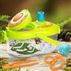 1 Set Insect Catcher Kit with LED Light Magnifying Glass Net Critter Keeper Multifunctional Insect Breeding Warehouse Outdoor Explorer Kit