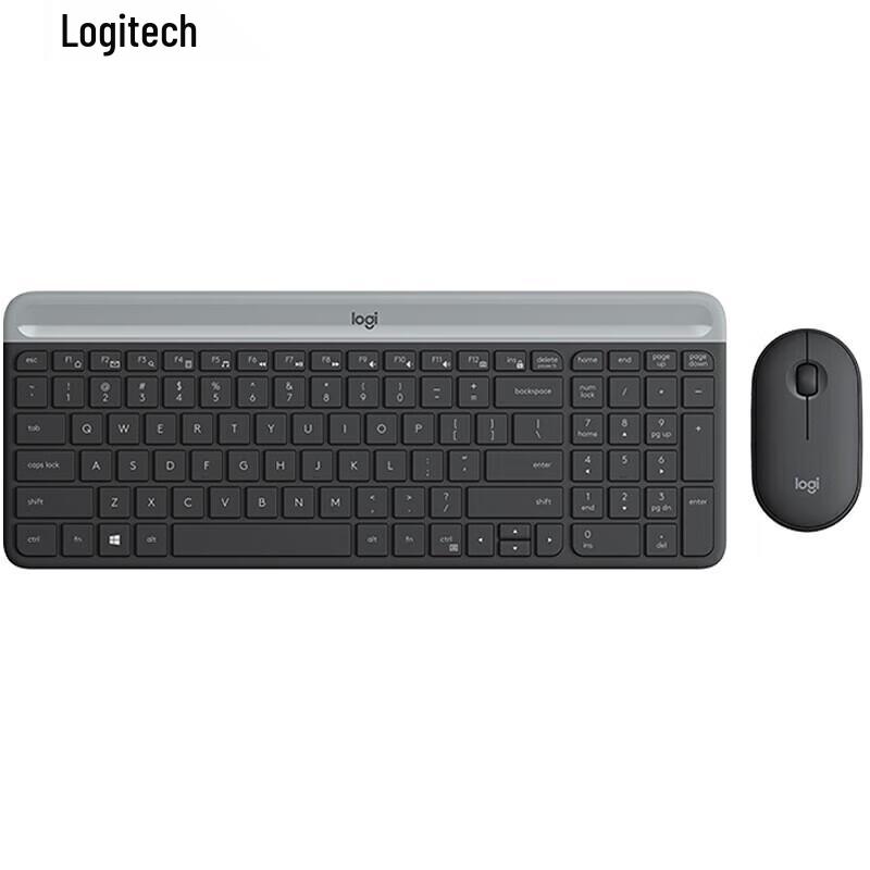 Logitech MK470 Тонкий беспроводной набор клавиатура и мышь