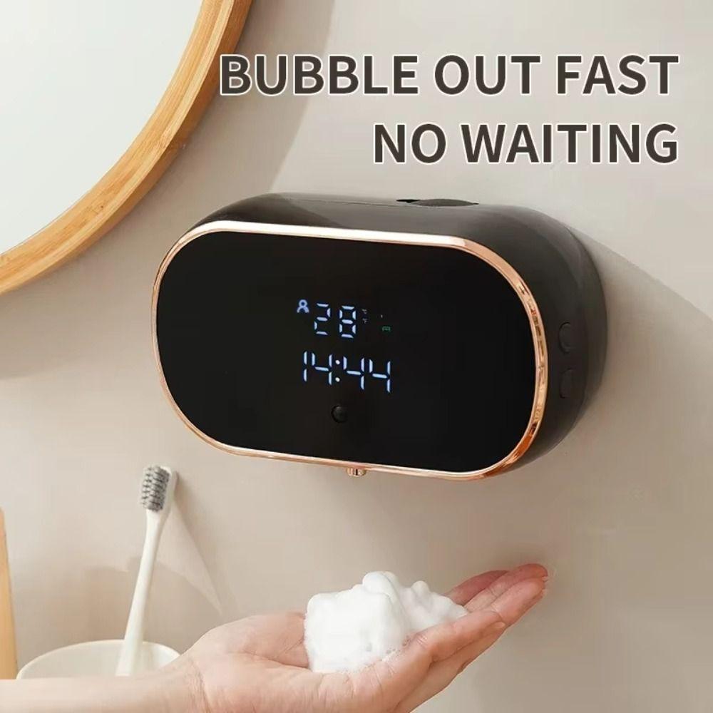 ABS Material Automatic Foam Soap Dispensers USB Charging Touchless Soap Dispenser Commercial Use