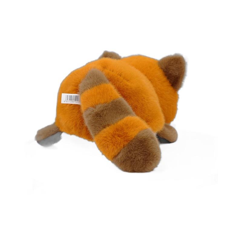 Кукла Красная Панда Крадущаяся Переворачивается и Трансформируется В Имитацию Куклы Гигантской Панды, Мягкую Игрушку Енота, Пингвина