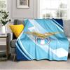 Lazio Football Crest Blanket Lightweight Ideal Bedding Blanket Perfect for Travel, Camping, Living Rooms, Offices, Sofas, Fan Christmas gift