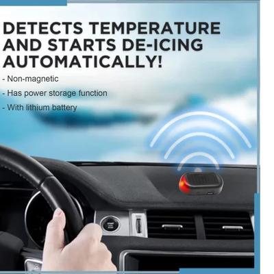 Комплект из 2 электромагнитных антиобледенительных устройств для холодной погоды, размораживатель для эффективного удаления льда и наледи со стекол автомобиля