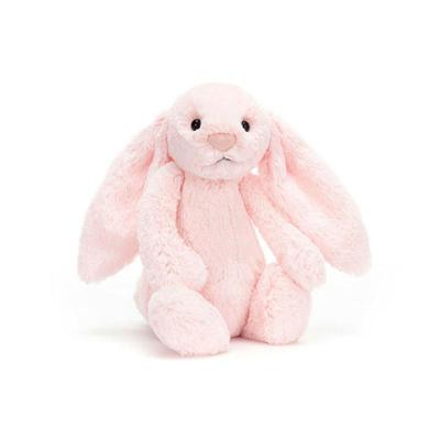 Jellycat Серия «Застенчивые» Кролик Бонни Милая Розовая Кукла Плюшевая Кукла Высота 13 см/31 см
