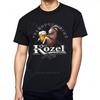 Tee shirt Short sleeve Round Neck Tee ONeck Breathable Tee Beer Glass With Goat Logo Hiphop ONeck Solid Color Tshirt