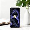 Mob P-Psycho 100 Shigeo K-Kageyama Phone Case For Samsung Galaxy A73,A72,A71,A70,A53,A52,A51,Soft Silicone Black Cover