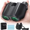 10x25 Binoculars For Adults And Kids With Low Light Vision For Bird Watching Outdoor Travel Sightseeing Concerts Hiking