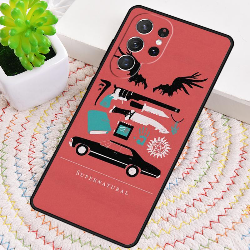 Сверхъестественное SPN Дин И Сэм Чехол из ТПУ для телефона Samsung Galaxy note 10 pro S26 S25 S24 S23 S22 Ultra Plus S21 FE S20