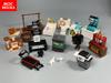 Конструктор MOC Дом Мини Ретро Мебель Кухонное Пространство Инструмент Швейная Машина Жилые Аксессуары DIY Строительные Блоки Игрушка для Детей
