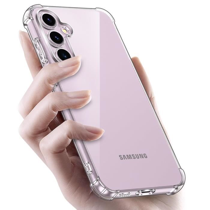 Чехол для Samsung Galaxy S23 FE - Ударопрочный Защитный Мягкий ТПУ Прозрачный Phonillico®