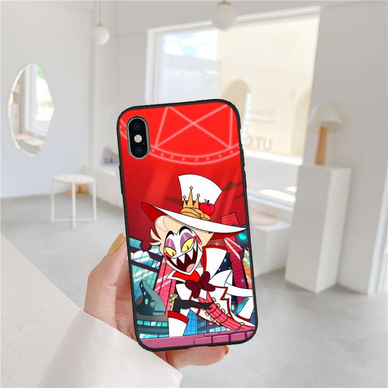 BF68 H-Hazbins Аластор H-Hotels Мягкий чехол-оболочка для телефона для Redmi Note 13 14 Pro+ Plus A3 A3X 13X 13C 13R 14S 14C 14R
