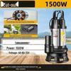 Универсальное напряжение Бесщеточный измельчитель септика постоянного тока Погружной фекальный насос для электромобилей (48В, 60В, 72В)
