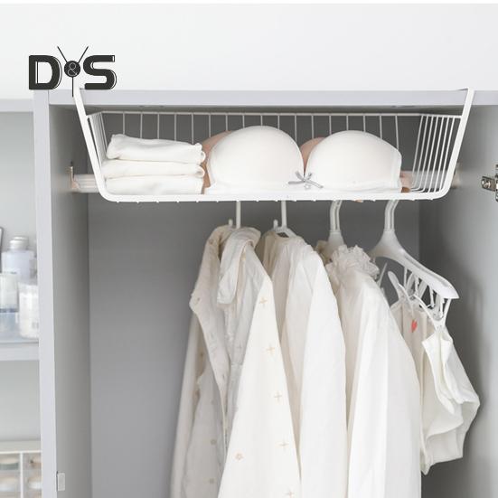 Подвесная корзина, прочная, выдерживает большую нагрузку, простая установка, органайзер для полок под шкафом, выдвижная корзина для хранения