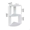 Double Layer Storage Rack Wall Mounted Organizer for Living Room Office Dorm S