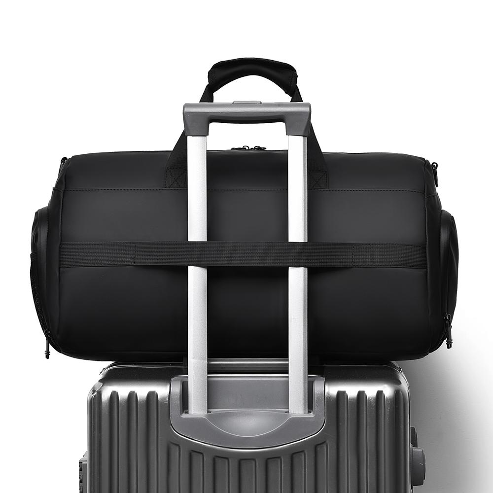 Мужская спортивная сумка для фитнеса, сумка для путешествий на короткие расстояния, с разделением на сухую и влажную среду, переносная сумка через плечо