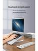 Laptop Stand with Cooling, Foldable Desktop Riser, Tablet Holder, Portable Adjustable Base