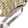 FENDI Zucca pattern Logo Hardware Hand Bag, All-Over Print Shoulder Bag Tote Bag