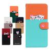 3D Cute Animal Print Leather Phone Wallet Case Book Kickstand For iPhone 16 15 Pro Max Samsung S24 Xiaomi Redmi Google Magnetic Card Holder Flip Cover