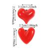 Mini Love Lapel Pin Sweet Red Heart Badge Pin Lover Gift Jewelry Accessories  Women Men