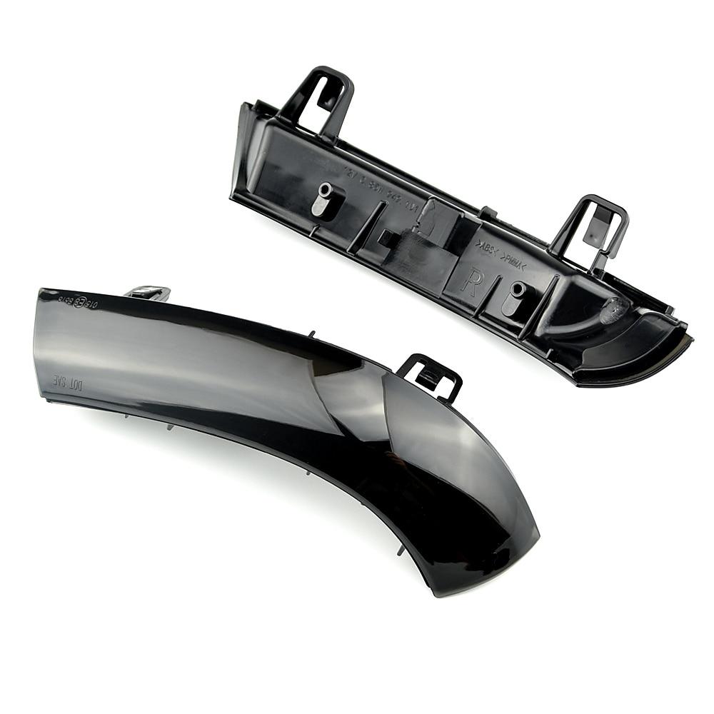 2 шт. для VW GOLF 5 GTI V MK5 Jetta Passat B5.5 B6 Sharan Superb EOS динамический светодиодный указатель поворота, индикатор бокового крыла, зеркало