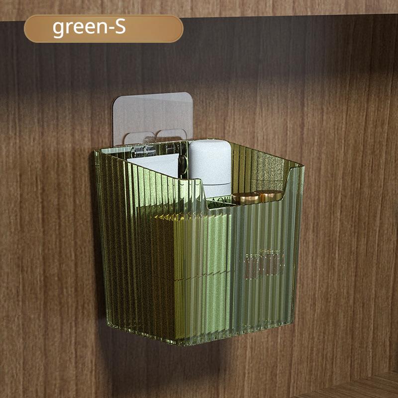 Bathroom Makeup Storage Box Mirror Cabinet Lipstick Wash Dresser Storage Box Waterproof Cutout Wall-mounted Makeup Organizer