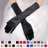 Women Evening Party Mittens Gloves Bridal Gloves Satin Gloves Long Formal Dress Gloves