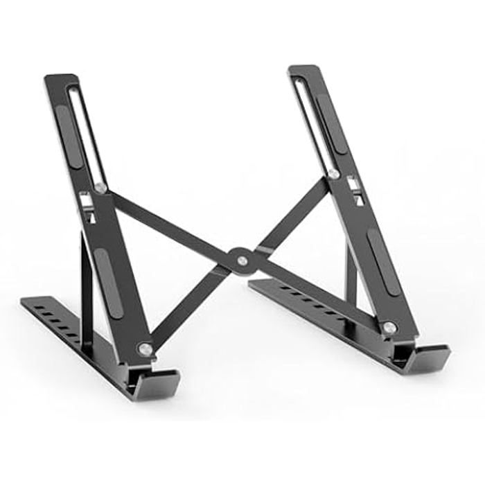 AISENS - LPS2M-175 - Support De Bureau Réglable Pour Ordinateur Portable/Tablette, Gris