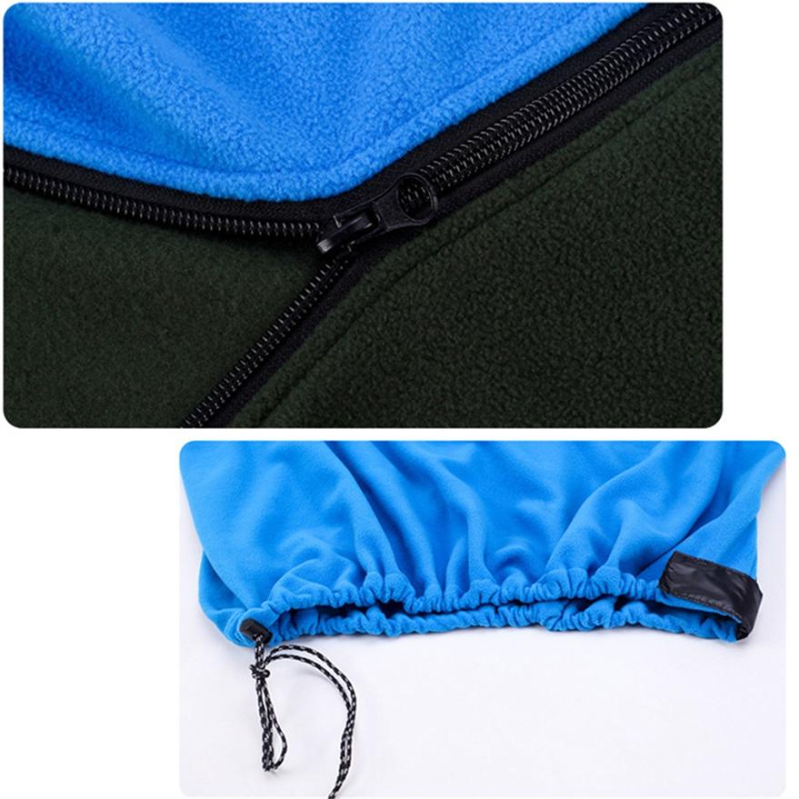 Fleece Sleeping Bag Outdoor Adult Sleeping Bag
