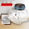 1PC Electronic Piggy Saving Box Digital LCD Counting Coin Bucke Jar Coins Storage Box For USD EURO Money Gifts Child Storage