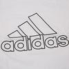 adidas Gfx Ss T Id Letter Print Soft Круглый вырез Короткий рукав Женские футболки Белый CZ5040