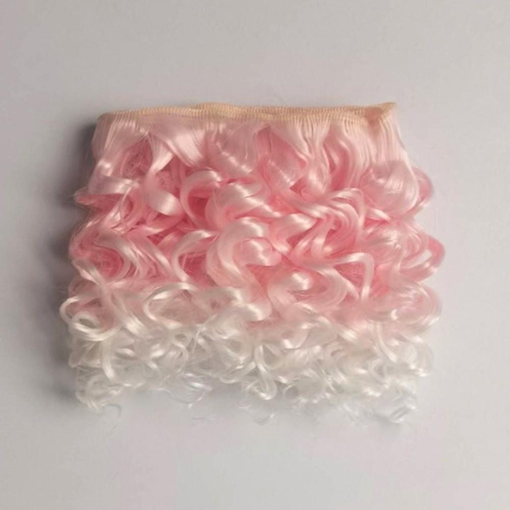 15CM Length Curly Doll Hair Chemical Fiber DIY Toy Hair DIY Doll Wig Accessories For BJD SD Doll