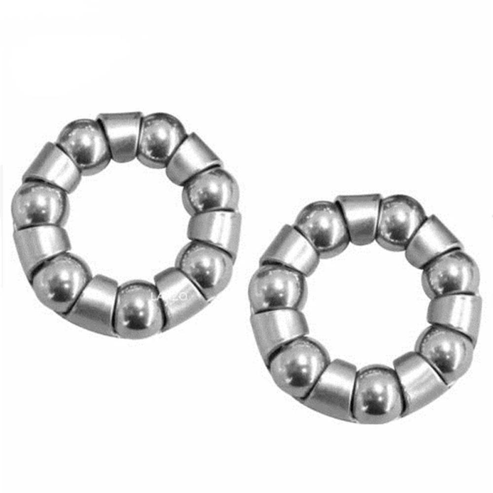 Accessories MTB Bike Silver 7 Balls Bicycle Hubs Bicycle Front Hub Bicycle Bearings Cycling Bearing
