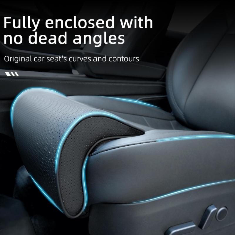 All-inclusive Car Seat Cover For Tesla Model Y Juniper/Model 3 Highland PU Leather Car Seat Pad And Extender Leg Cushion