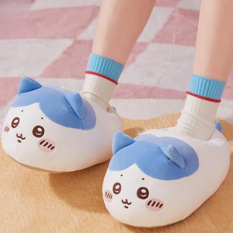 Тапочки мягкие и теплые бытовые милые детские игрушки из мультфильмов периферийные подарки на день рождения кавайные нескользящие подарки