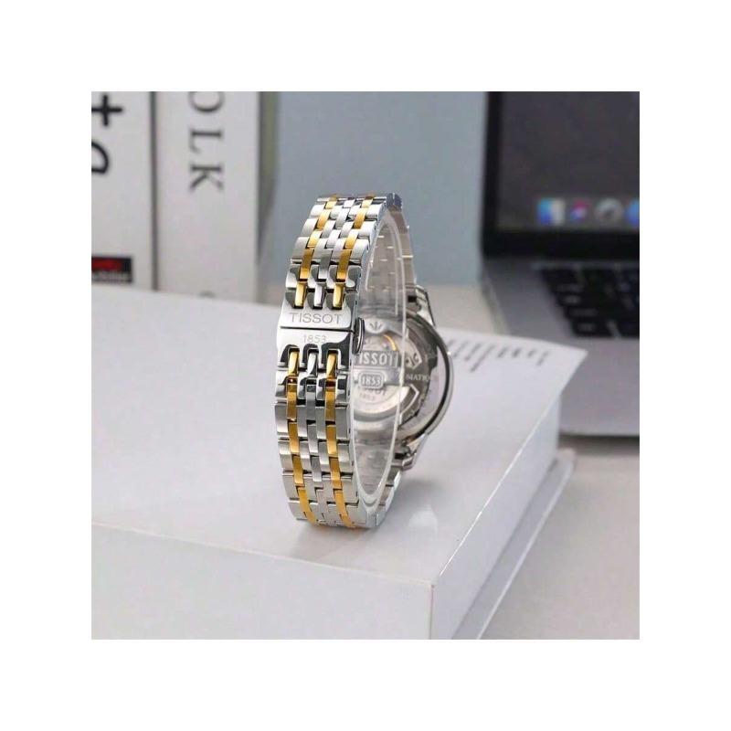 Tissot Мужские часы Tissot Le Locle Automatic с маленькой секундной стрелкой, белым циферблатом, модель T006.428.22.038.01