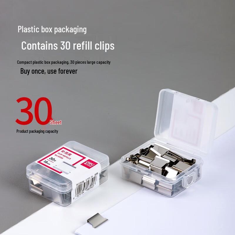 Deli Metal Push Clip Dispenser and Refills
