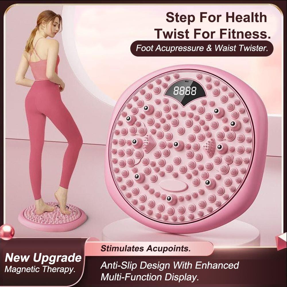 Meridian Foot Care Massage Pad Pressure Finger Foots Board Slimming Reduce Weight Intelligent Counting Plantar Acupressure Relax